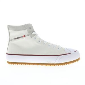 Diesel Mens S-Principia Mid White Shoes (NWT)